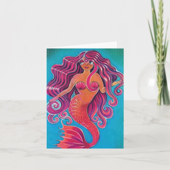 Mermaid Card (Front)