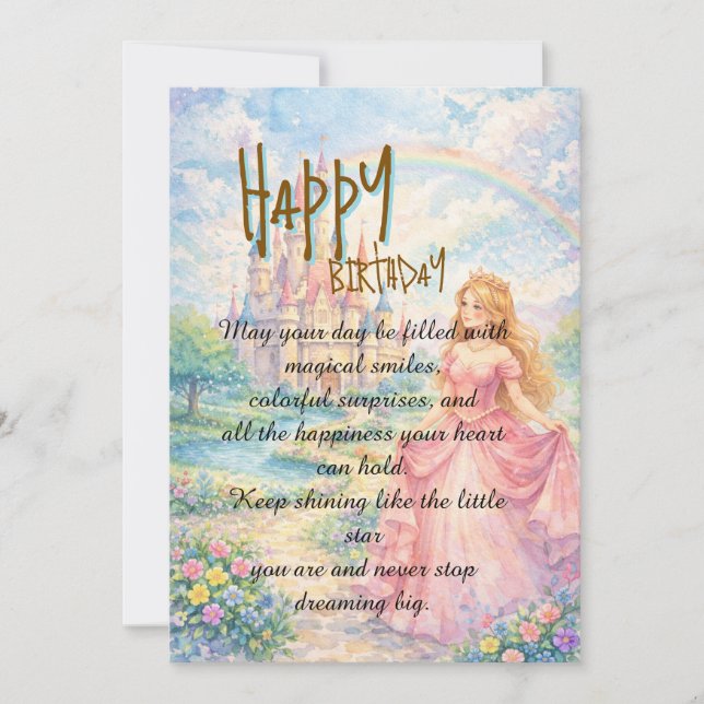 Mermaid Card (Front)