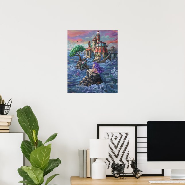 Mermaid Castle Poster (Home Office)