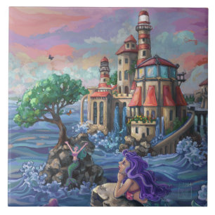 Mermaid Castle Tile