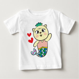 Mermaid cat baby T-Shirt