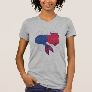 Mermaid Cat T-Shirt