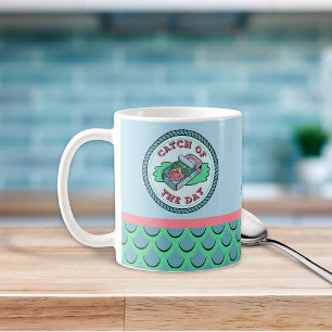 Mermaid Catch of the Day Coffee Mug