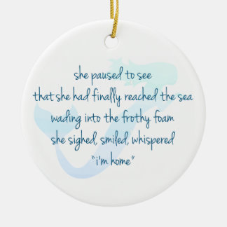 Mermaid Ceramic Ornament