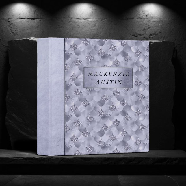 Mermaid Chic Scales | Dusty Purple Lustre Branding Binder (Creator Uploaded)