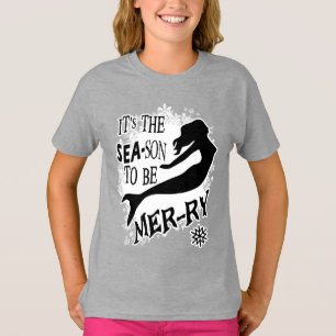 Mermaid Christmas T-Shirt