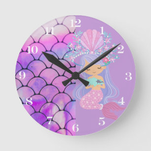 Mermaid Clock