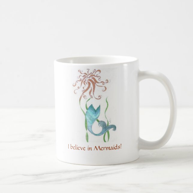 Mermaid coffee cup (Right)