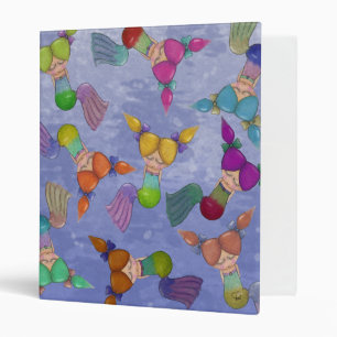Mermaid Collage Binder
