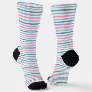 Mermaid Colours Rainbow Socks