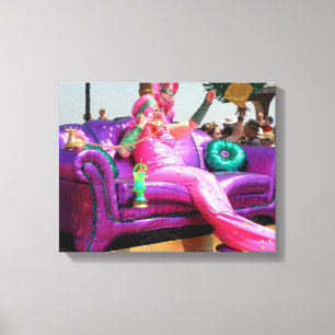 Mermaid Coney Island Canvas Print