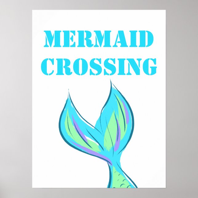 Mermaid Crossing Poster (Front)