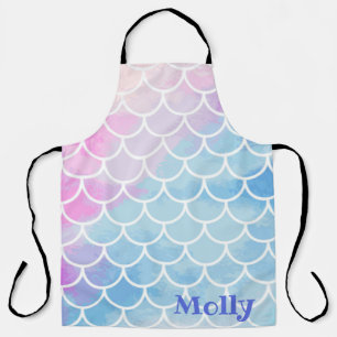 Mermaid Custom Name Apron