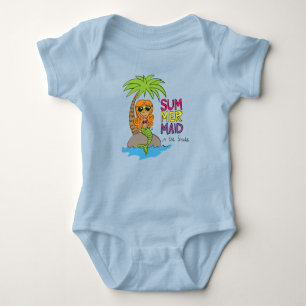 Mermaid Cute Kids Baby Bodysuit