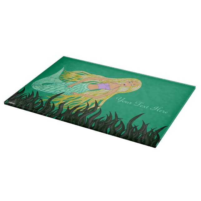 Mermaid Cutting Board (Corner)
