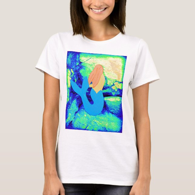 mermaid design T-Shirt (Front)