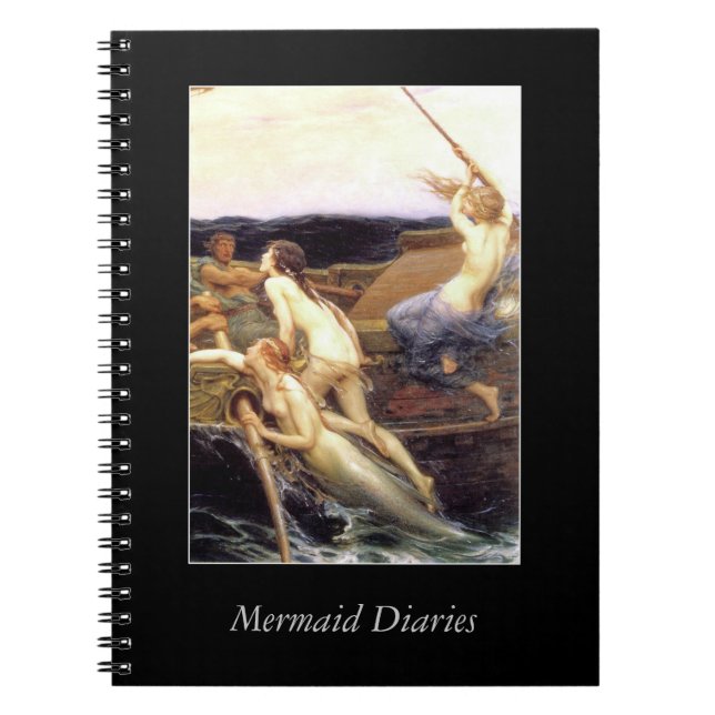 Mermaid Diaries Notebook (Front)