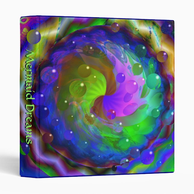 Mermaid Dreams Binder (Front/Spine)