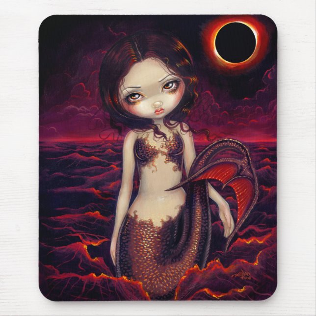 "Mermaid Eclipse" Mousepad (Front)
