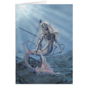 Mermaid Explorer Card
