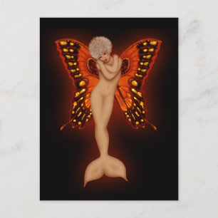 Mermaid Fairy Postcard