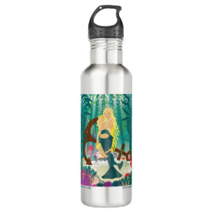 Mermaid Family (light blondes) Water Bottle