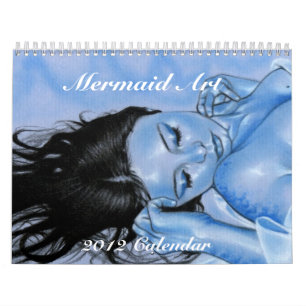 Mermaid Fantasy Art  2012 Calendar