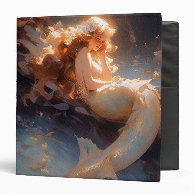 Mermaid Fantasy Art Binder (Front/Inside)