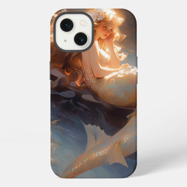 Mermaid Fantasy Art iPhone Case (Back)
