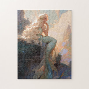 Mermaid Fantasy Art Jigsaw Puzzle