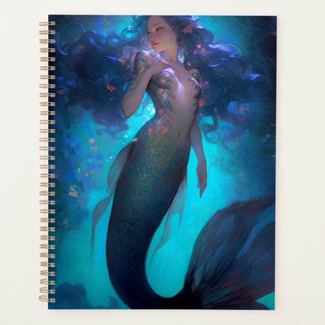 Mermaid Fantasy Art Planner (Front)