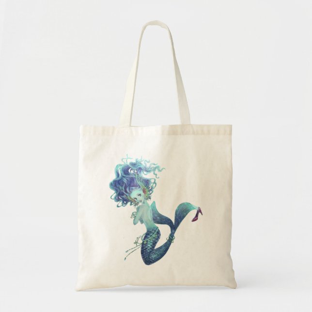 Mermaid Fantasy Tote Bag (Front)
