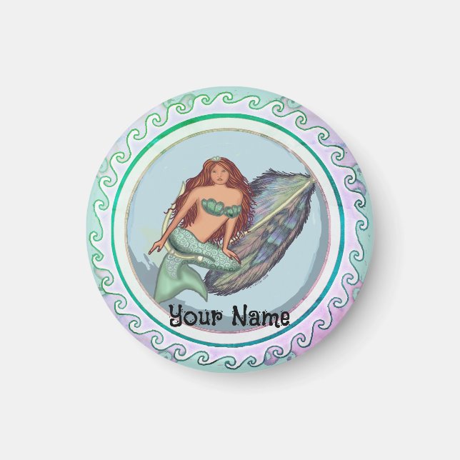 Mermaid Fish Lure Magnet (Front)