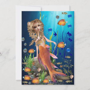 Mermaid Flat card