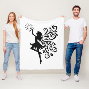 Mermaid  Fleece Blanket, 50"x60" Blanket