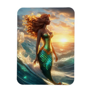Mermaid Flexible Photo Magnet