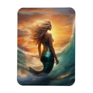 Mermaid Flexible Photo Magnet