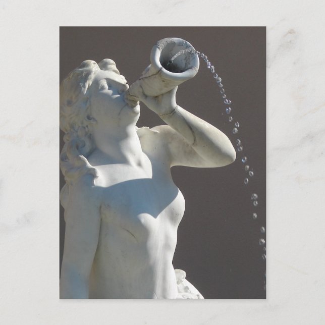 Mermaid Fountain, Kansas City Plaza Postcard (Front)