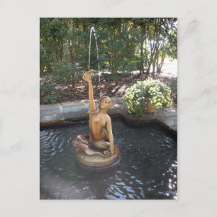 Mermaid Fountain Postcard