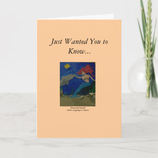 Mermaid Friends Card