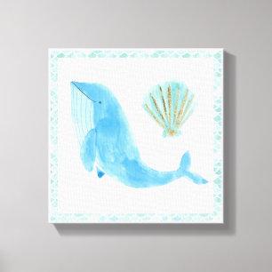 Mermaid Friends VII Canvas Print