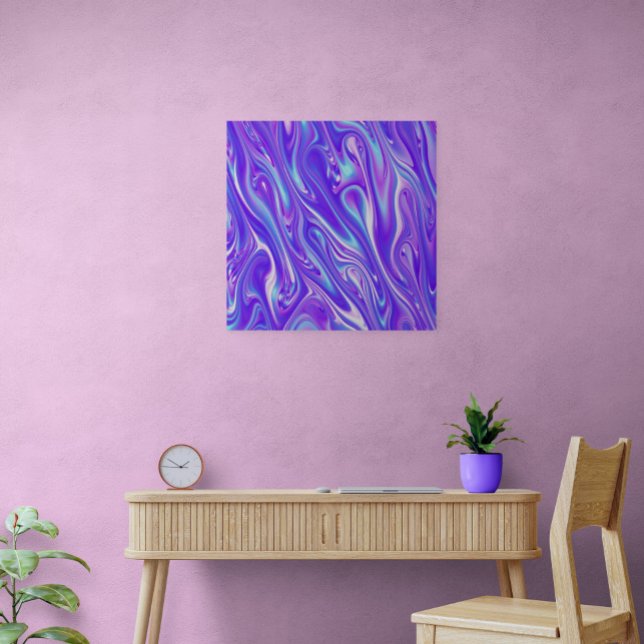 Mermaid Giggles Abstract Poster (Creator Uploaded)