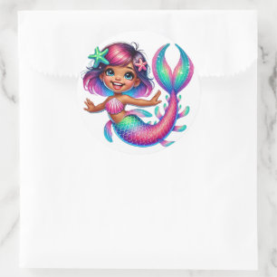 Mermaid Girl Stickers