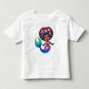 Mermaid Girl Toddler T-Shirt