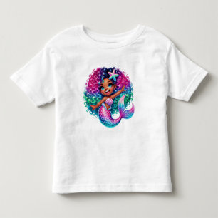 Mermaid Girl Toddler T-Shirt
