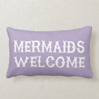 Mermaid Girls Nursery Bedroom Decor Pillow