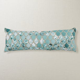 Mermaid Glitter Scales #3 #shiny Body Pillow