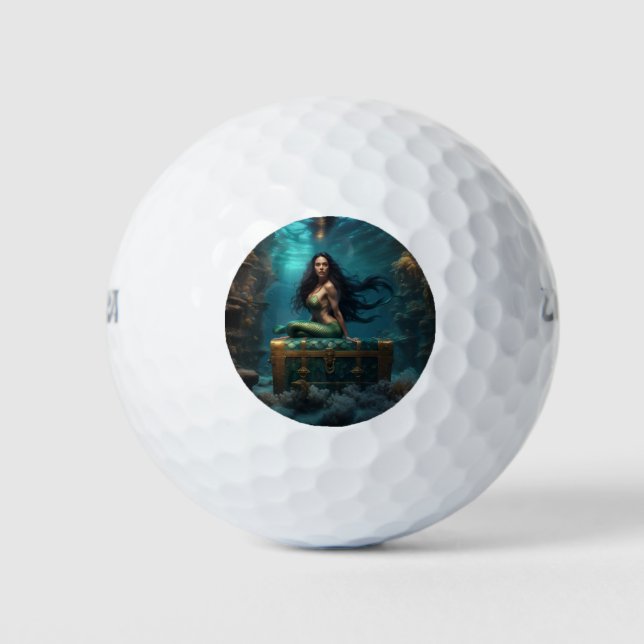Mermaid Golf Balls (Front)