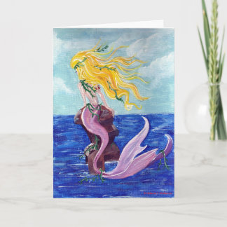Mermaid Greeting Card (blank)