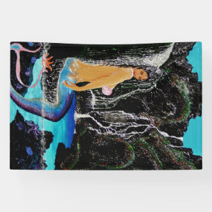 Mermaid grotto shower  banner